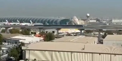 Dubai International Airport Under Fire: Iranian Drone Strikes