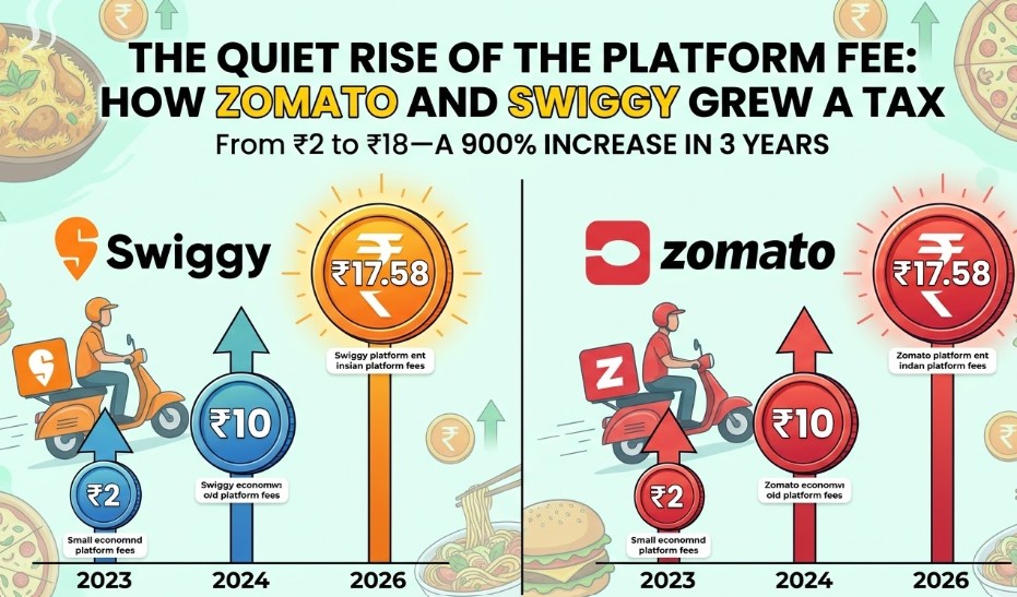 Zomato Platform Fee Hike History
